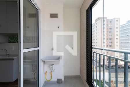 Varanda e Área de serviço de apartamento à venda com 2 quartos, 38m² em Vila Moinho Velho, São Paulo