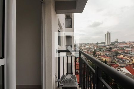 Varanda  de apartamento para alugar com 2 quartos, 39m² em Vila Invernada, São Paulo