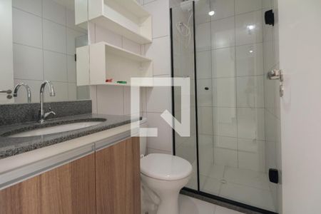 Banheiro  de apartamento para alugar com 2 quartos, 39m² em Vila Invernada, São Paulo