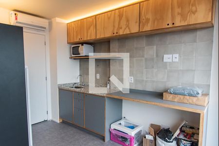 Cozinha de kitnet/studio à venda com 1 quarto, 25m² em Vila Mariana, São Paulo