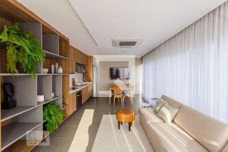 Studio à venda com 25m², 1 quarto e sem vagaSalão de festas/espaço gourmet