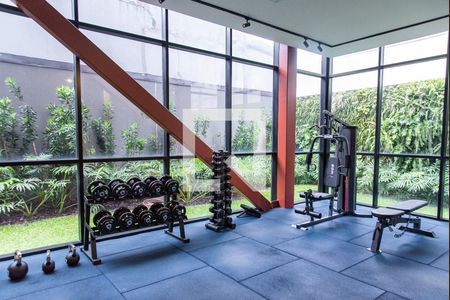 Studio à venda com 25m², 1 quarto e sem vagaAcademia