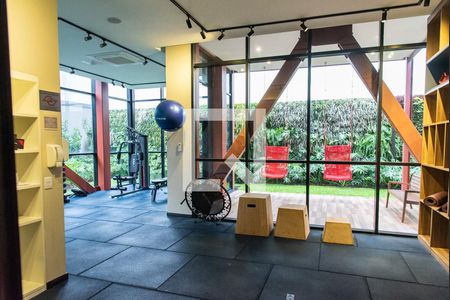 Studio à venda com 25m², 1 quarto e sem vagaAcademia