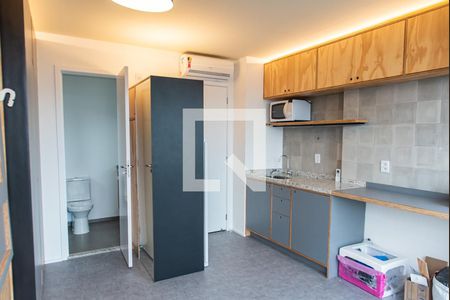 Cozinha de kitnet/studio à venda com 1 quarto, 25m² em Vila Mariana, São Paulo