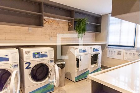 Studio à venda com 25m², 1 quarto e sem vagaLavanderia