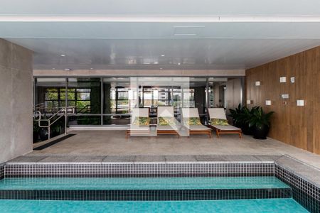 Studio para alugar com 51m², 1 quarto e 1 vagaPiscina