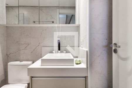 Banheiro Suite de kitnet/studio para alugar com 1 quarto, 51m² em Indianópolis, São Paulo