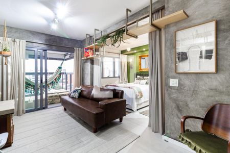 Studio para alugar com 51m², 1 quarto e 1 vagaSala