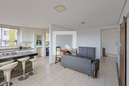 Apartamento à venda com 142m², 3 quartos e 1 vagaCozinha e sala segundo andar