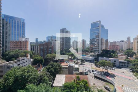 Vista Sala de apartamento para alugar com 4 quartos, 130m² em Vila Olímpia, São Paulo