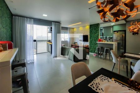 Sala de apartamento à venda com 2 quartos, 70m² em Centro, São Bernardo do Campo