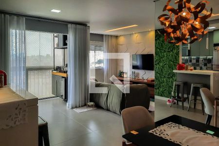 Sala de apartamento à venda com 2 quartos, 70m² em Centro, São Bernardo do Campo