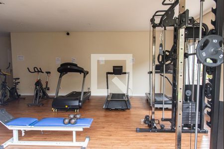 Apartamento para alugar com 36m², 1 quarto e 1 vaga Apartamento para alugar com 36m², 1 quarto e 1 vagaAcademia