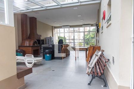 Apartamento para alugar com 36m², 1 quarto e 1 vaga Apartamento para alugar com 36m², 1 quarto e 1 vagaSalão de festas e churrasqueira