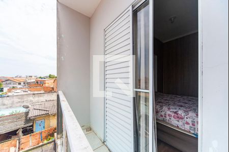 Varanda do Quarto 1 de apartamento à venda com 2 quartos, 110m² em Vila Tibiriçá, Santo André