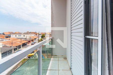 Varanda do Quarto 1 de apartamento à venda com 2 quartos, 110m² em Vila Tibiriçá, Santo André