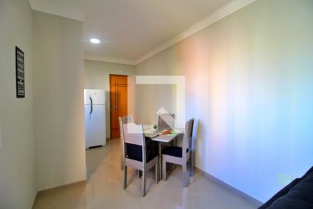 Sala de apartamento à venda com 2 quartos, 60m² em Vila Valparaíso, Santo André
