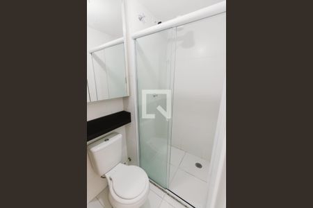 Apartamento para alugar com 28m², 1 quarto e sem vaga Apartamento para alugar com 28m², 1 quarto e sem vagaBanheiro da Suíte