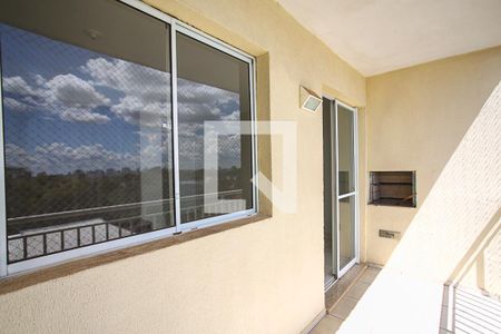 Varanda de apartamento para alugar com 3 quartos, 71m² em Santa Mônica, Uberlândia