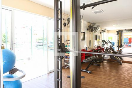 Área Comum - Academia de apartamento para alugar com 3 quartos, 71m² em Santa Mônica, Uberlândia