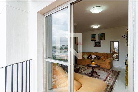 Varanda da Sala de apartamento à venda com 4 quartos, 121m² em Vila Santa Catarina, São Paulo