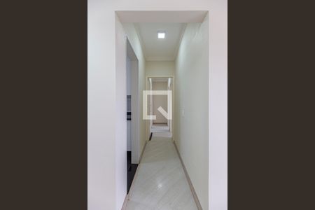 Corredor de apartamento para alugar com 3 quartos, 82m² em Vila Valparaiso, Santo André