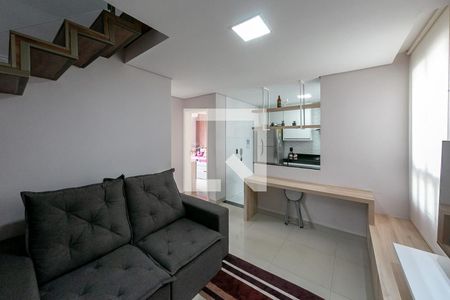 Sala de apartamento à venda com 2 quartos, 93m² em Camargos, Belo Horizonte