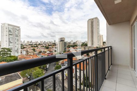 Varanda  de apartamento para alugar com 1 quarto, 32m² em Jardim da Glória, São Paulo
