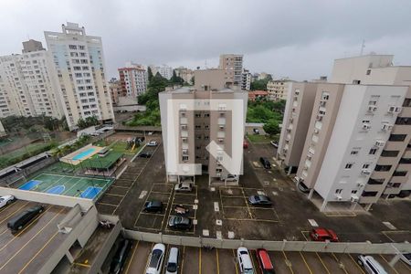 Vista sala de apartamento à venda com 2 quartos, 55m² em Harmonia, Canoas