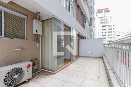 Varanda de apartamento para alugar com 1 quarto, 48m² em Bela Vista, São Paulo