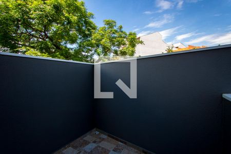 Área externa da Sala/Cozinha de apartamento para alugar com 2 quartos, 57m² em Vila Humaitá, Santo André