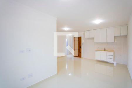 Sala/Cozinha de apartamento para alugar com 2 quartos, 57m² em Vila Humaitá, Santo André