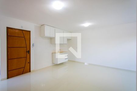 Sala/Cozinha de apartamento para alugar com 2 quartos, 57m² em Vila Humaitá, Santo André