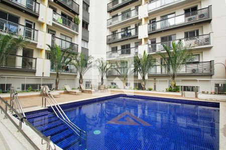 Área comum - Piscina de apartamento para alugar com 1 quarto, 43m² em Centro, Rio de Janeiro
