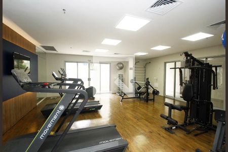 Área comum - Academia de apartamento para alugar com 1 quarto, 43m² em Centro, Rio de Janeiro