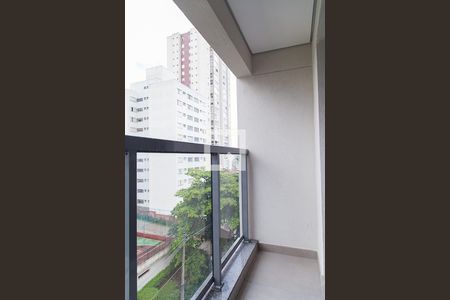 Studio para alugar com 28m², 1 quarto e sem vagaVaranda