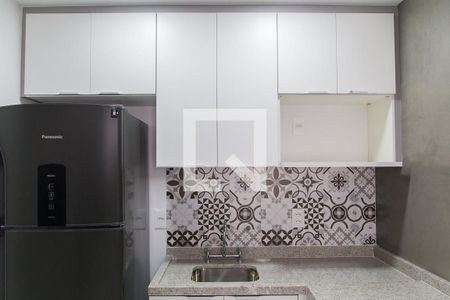 Studio para alugar com 28m², 1 quarto e sem vagaCozinha - Detalhe