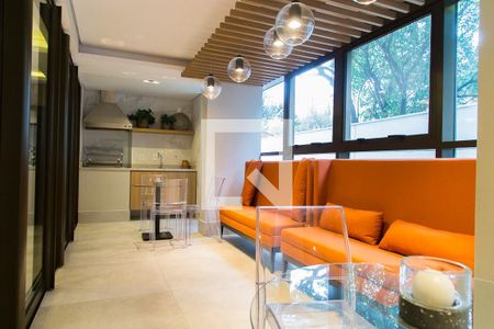 Studio para alugar com 28m², 1 quarto e sem vagaÁrea comum - Churrasqueira