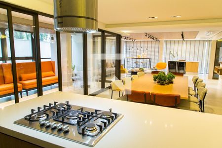 Studio para alugar com 28m², 1 quarto e sem vagaÁrea comum - Espaço gourmet