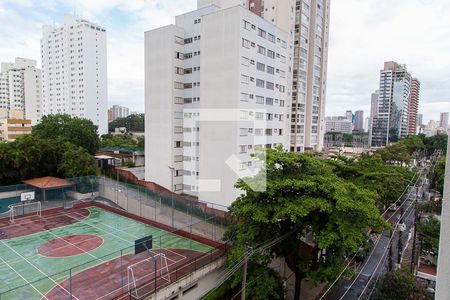 Vista da varanda de kitnet/studio para alugar com 1 quarto, 28m² em Vila Clementino, São Paulo