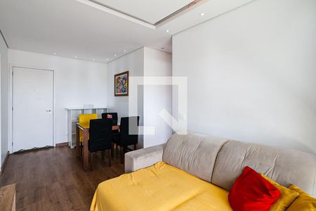 Sala de apartamento à venda com 2 quartos, 57m² em Vila Homero Thon, Santo André