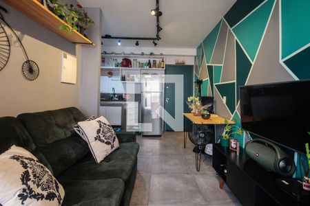 Sala de apartamento à venda com 1 quarto, 34m² em Brás, São Paulo