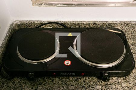 Studio para alugar com 12m², 1 quarto e sem vagaCozinha - Cooktop