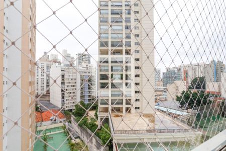 Vista da Sala de apartamento à venda com 3 quartos, 168m² em Santa Cecília, São Paulo