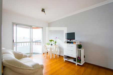 Sala de apartamento à venda com 3 quartos, 78m² em Vila São Pedro, Santo André