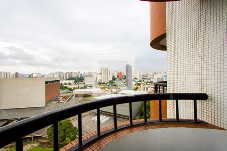 Varanda da sala de apartamento à venda com 3 quartos, 78m² em Vila São Pedro, Santo André