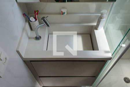 Banheiro da suíte de apartamento para alugar com 2 quartos, 94m² em Vila Nair, São Paulo