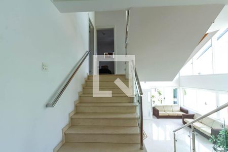 Casa para alugar com 600m², 6 quartos e 6 vagas Casa para alugar com 600m², 6 quartos e 6 vagasEscada