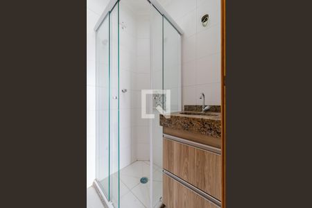 Casa de condomínio para alugar com 55m², 2 quartos e 1 vagaBanheiro da Suíte 1