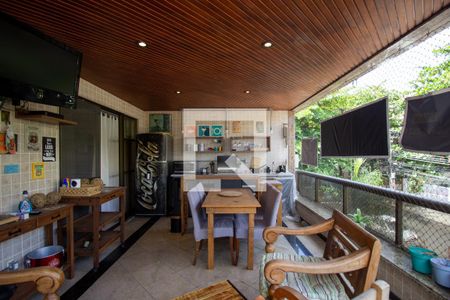Varanda Gourmet de apartamento para alugar com 3 quartos, 131m² em Recreio dos Bandeirantes, Rio de Janeiro